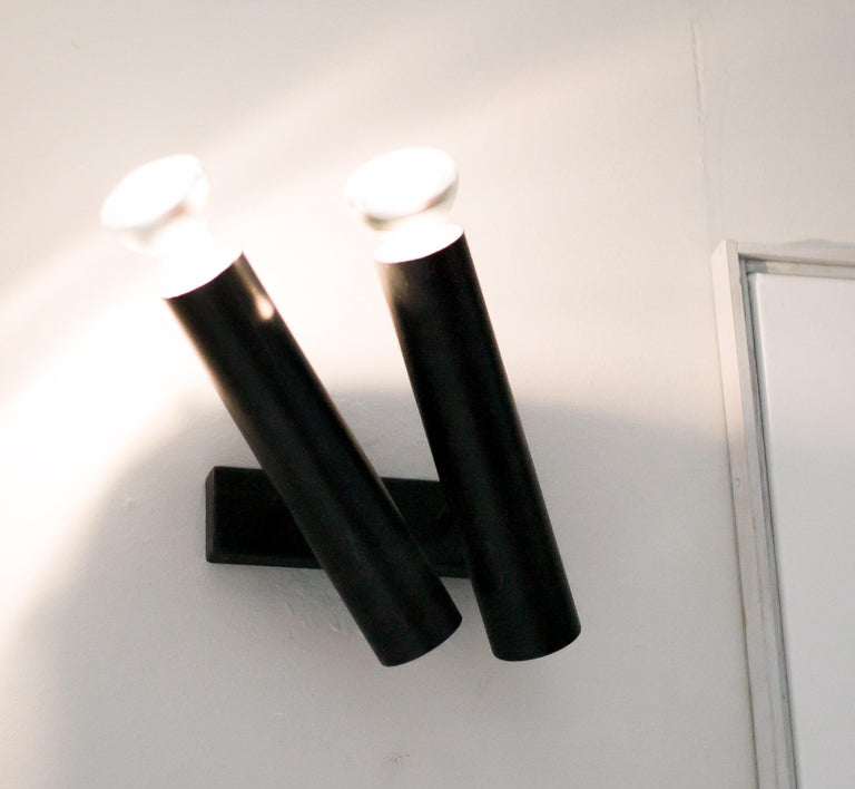 Jean René Caillette — Adjustable Tubular Twin Sconce - Image 6