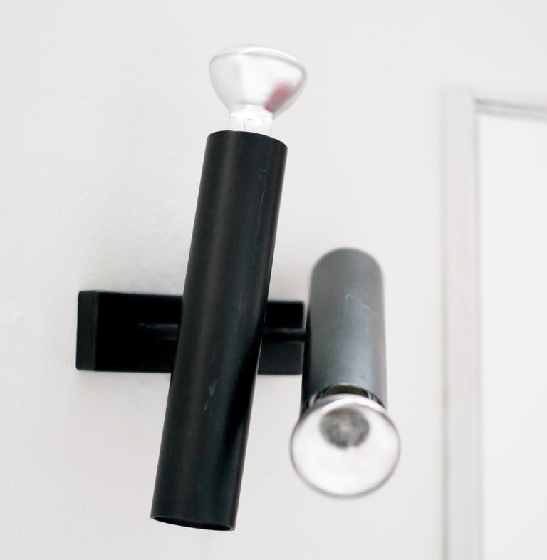 Jean René Caillette — Adjustable Tubular Twin Sconce - Image 7