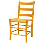 Eight Oregon Pine Ladder Chairs