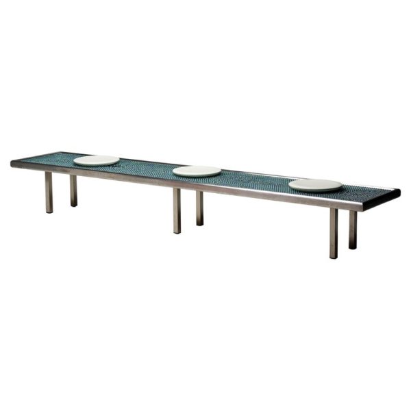 Come A Little Bit Closer Bench by Nina Farkache Droog Dutch Design Post Modern