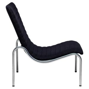 Three Mid Century Modern Kho Liang Ie Model 704 High Back Lounge Chairs