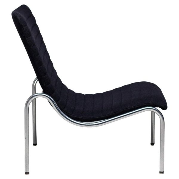Three Mid Century Modern Kho Liang Ie Model 704 High Back Lounge Chairs