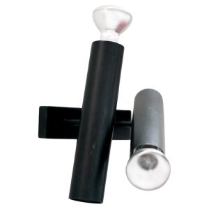 Jean René Caillette — Adjustable Tubular Twin Sconce