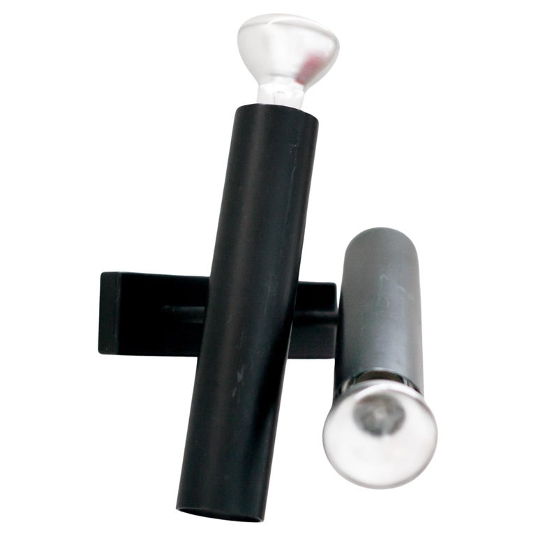 Jean René Caillette — Adjustable Tubular Twin Sconce