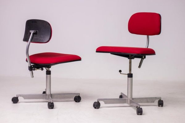 Red Jørgen Rasmussen Kevi Desk Chair - Image 3