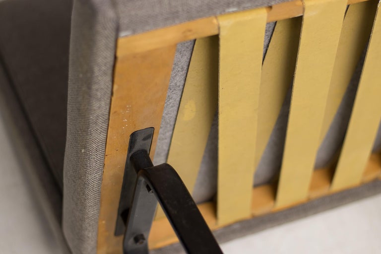 Architectural Dutch Lounge Chairs, Pair, The Netherlands, circa 1960 - Image 7