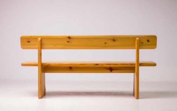 Scandinavian Pine Bench by Carl Malmsten - Image 5