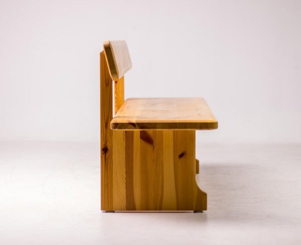 Scandinavian Pine Bench by Carl Malmsten - Image 7