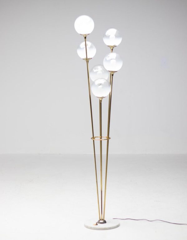 Alberello Floor Lamp by Stilnovo, Italy, 1960 - Image 9