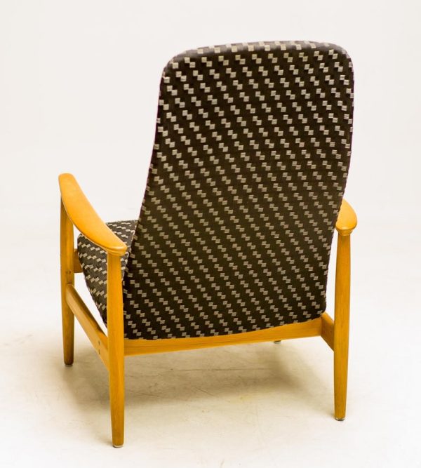Scandinavian Mid Century Modern Lounge Chair by Alf Svensson - Image 11