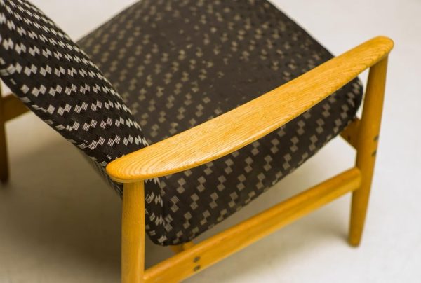 Scandinavian Mid Century Modern Lounge Chair by Alf Svensson - Image 5
