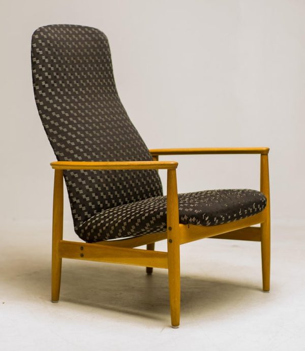 Scandinavian Mid Century Modern Lounge Chair by Alf Svensson - Image 8