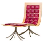 Voyager Lounge Chair and Footstool by Gaby Fois Dorell