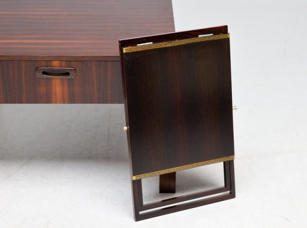 Set of Five Danish Modern Rosewood Tray Tables - Image 9