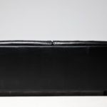 Rolf Benz Model 350 Black Leather Sofa - Image 10