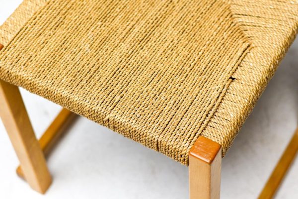 Poul Volther Stacking Chairs Gemla Sweden in Ash Scandinavian Mid Century Modern - Image 4