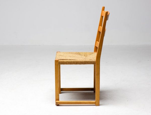 Poul Volther Stacking Chairs Gemla Sweden in Ash Scandinavian Mid Century Modern - Image 6