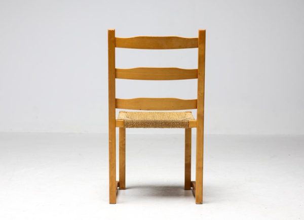 Poul Volther Stacking Chairs Gemla Sweden in Ash Scandinavian Mid Century Modern - Image 8