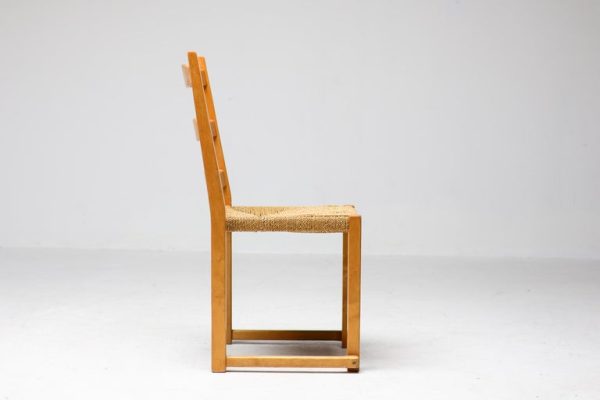 Poul Volther Stacking Chairs Gemla Sweden in Ash Scandinavian Mid Century Modern - Image 11