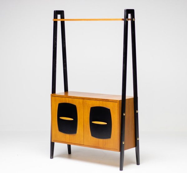 Teak Room Divider, Italy, 1950 - Image 4