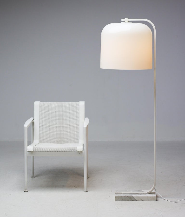 Alvise Floor Lamp by Massoni for Guzzini – Carrara Marble, Italian Minimalism - Image 12