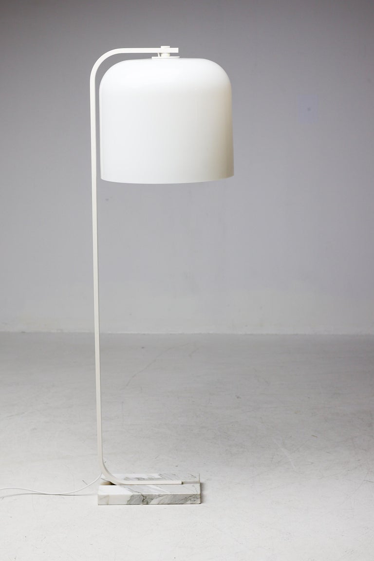 Alvise Floor Lamp by Massoni for Guzzini – Carrara Marble, Italian Minimalism - Image 13
