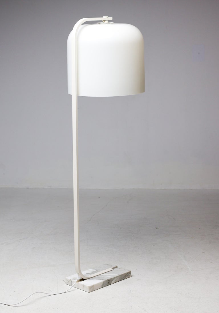 Alvise Floor Lamp by Massoni for Guzzini – Carrara Marble, Italian Minimalism - Image 18