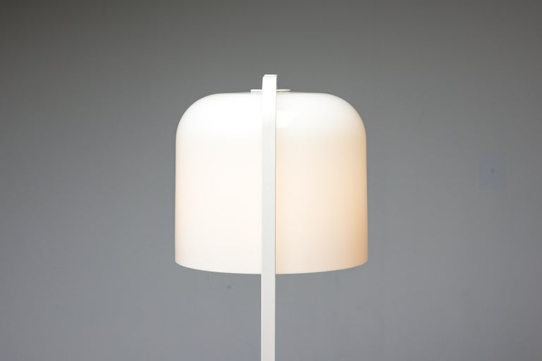 Alvise Floor Lamp by Massoni for Guzzini – Carrara Marble, Italian Minimalism - Image 15