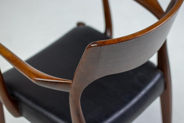 Danish Modern Elegance: A Niels Otto Møller Model 57 Teak Armchair - Image 4