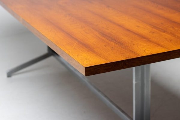 Scandinavian Rosewood Conference Table - Image 9