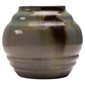 Ceramic Vase by W.C. Brouwer, Leiderdorp, Netherlands, Early 20th Century