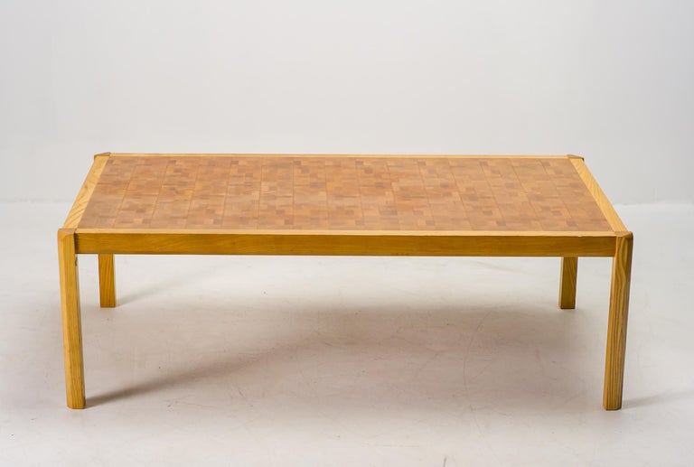 Grom Lindum Coffee Table, Solid Ash, Scandinavian Modern Design, 1970s - Image 12