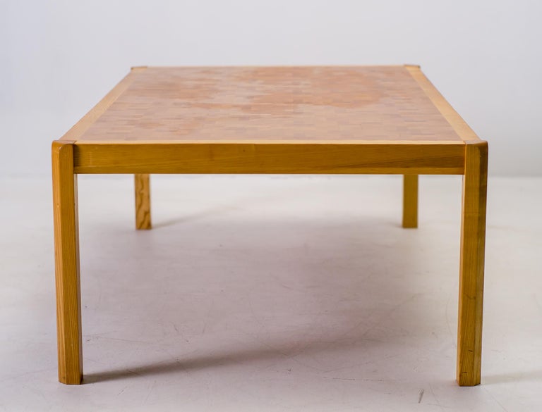 Grom Lindum Coffee Table, Solid Ash, Scandinavian Modern Design, 1970s - Image 7