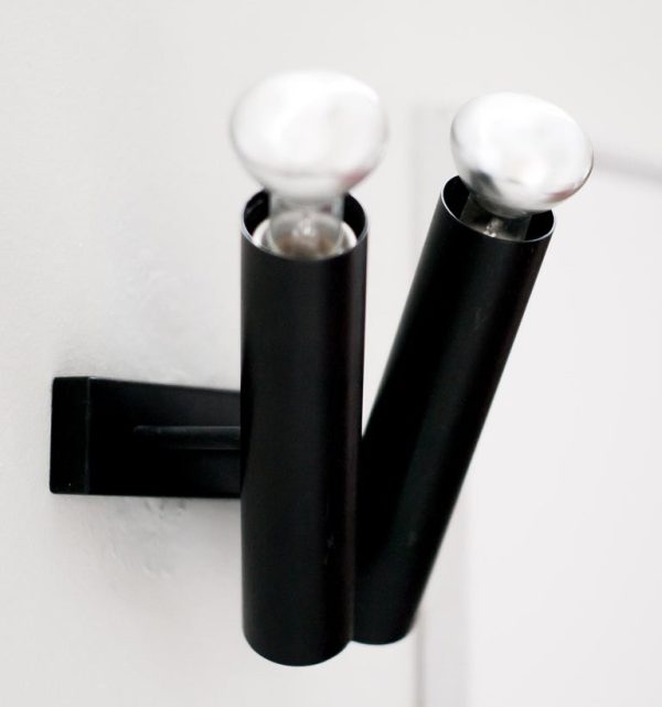 Adjustable Tubular Twin Sconce by Jean René Caillette - Image 3