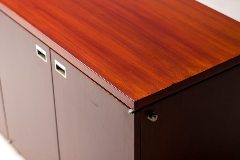 Extra-Large Gordon Bunshaft Credenza by De Coene Frères, 1960s - Image 11