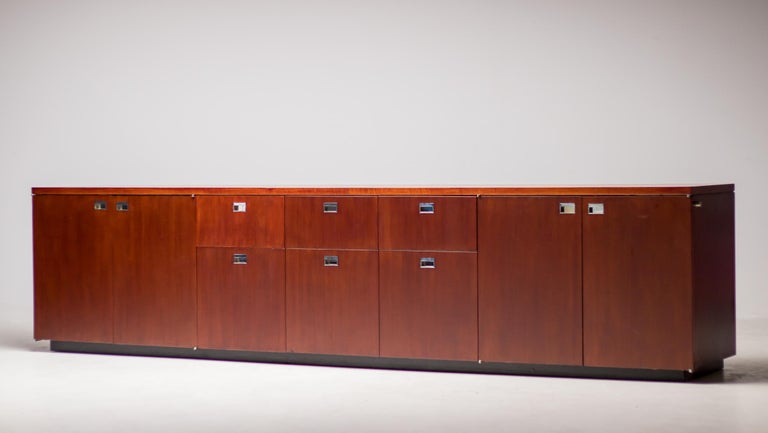 Extra-Large Gordon Bunshaft Credenza by De Coene Frères, 1960s - Image 3