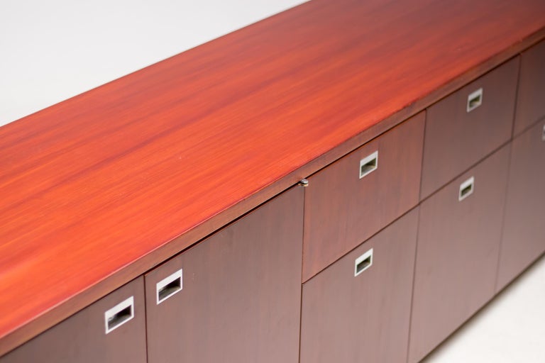 Extra-Large Gordon Bunshaft Credenza by De Coene Frères, 1960s - Image 5