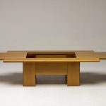 Monumental Cherry Coffee Table / Bar - Image 3