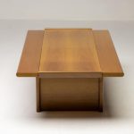 Monumental Cherry Coffee Table / Bar - Image 8