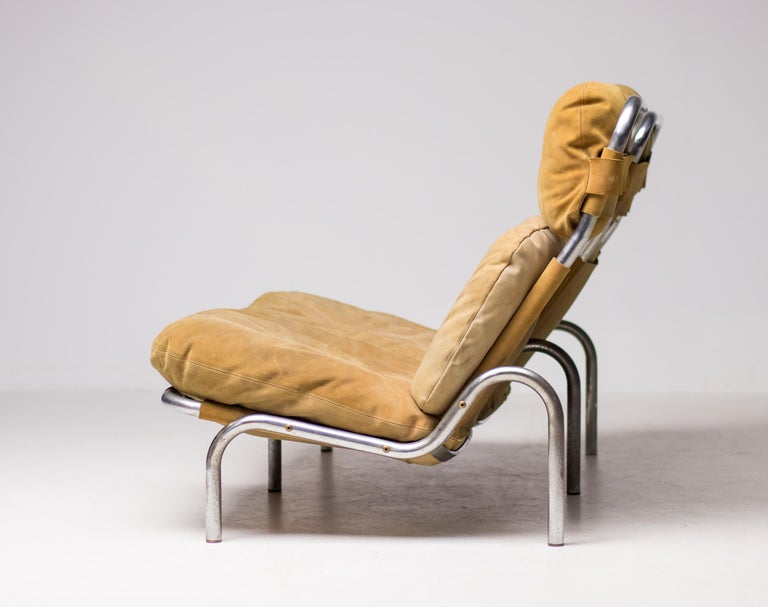One-off Erik Ole Jørgensen Sofa in Suede, Denmark, 1960 - Image 3