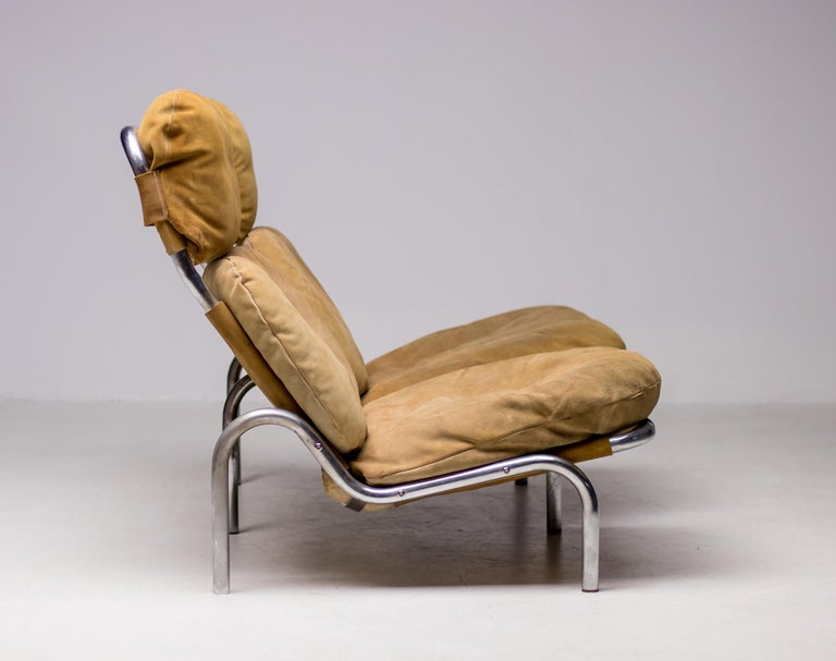 One-off Erik Ole Jørgensen Sofa in Suede, Denmark, 1960 - Image 8