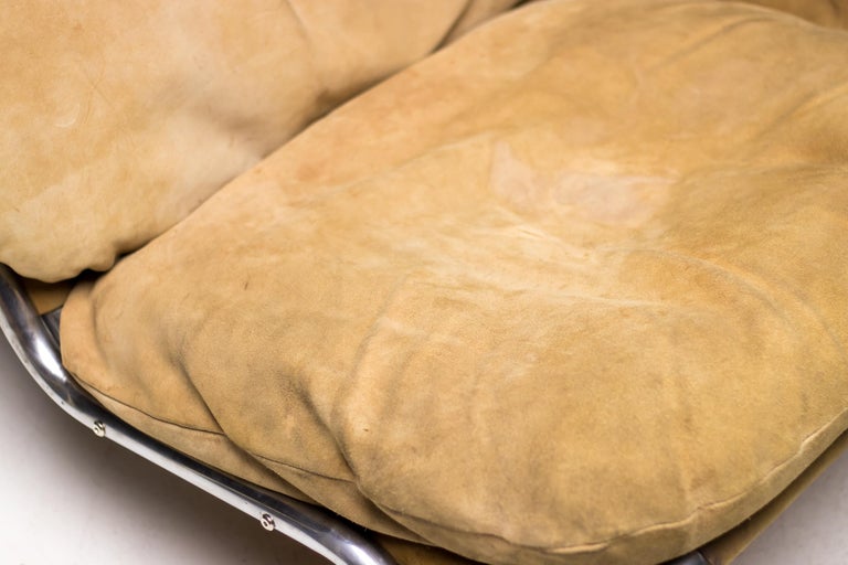 One-off Erik Ole Jørgensen Sofa in Suede, Denmark, 1960 - Image 9