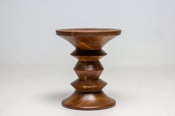 Time Life Walnut Stool by Charles and Ray Eames for Herman Miller - Image 9