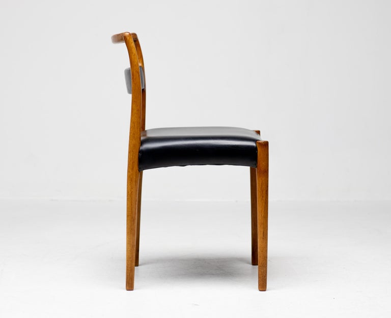 Kai Kristiansen Dining Chairs Scandinavian design mid century modern sculptural - Image 7