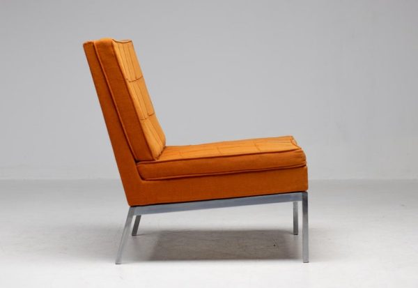 Rare Florence Knoll Model 65 Slipper Lounge Chair, 1956 - Image 10