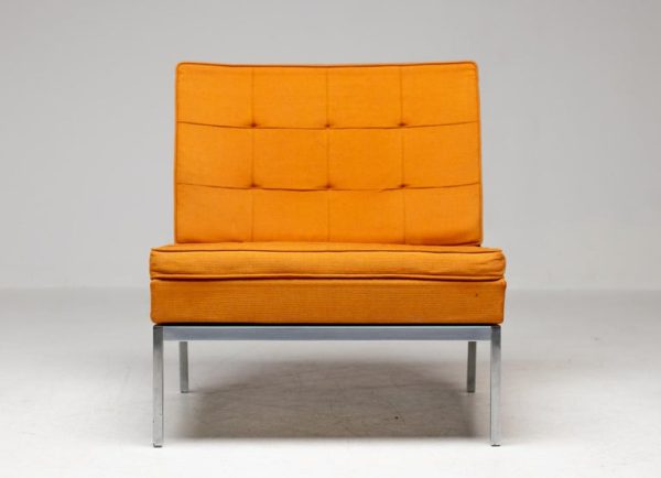 Rare Florence Knoll Model 65 Slipper Lounge Chair, 1956 - Image 14