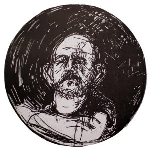 Jim Dine — Untitled, from Self-Portrait in a Convex Mirror