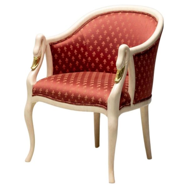 Trüggelmann Swan-neck Armchair