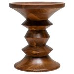 Time Life Walnut Stool by Charles and Ray Eames for Herman Miller