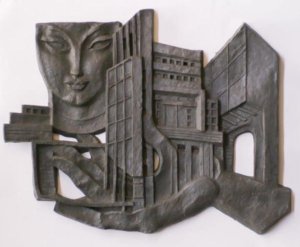 Leon Leyritz Large Architectural Wall Sculpture - Image 8